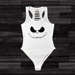 Jack Skellington, Costume, Halloween Bodysuit Outfit, The Nightmare before xmas